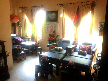Foot reflexology massage Foot reflexology massage