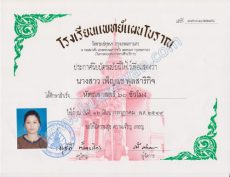 Certificate of Thai massage (THA) at Wat Pho Institute