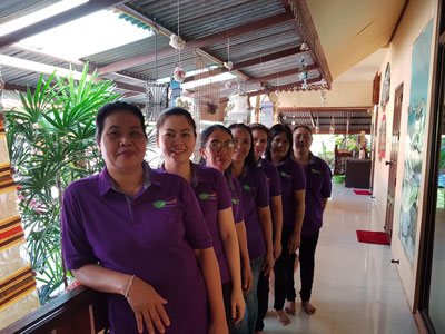 Staff of Bua Sawan Spa