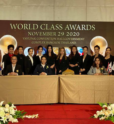 Winners of world class awards 2020